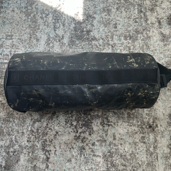 Vintage CHANEL Sport Duffle Bag in Black - Picture 2 of 15